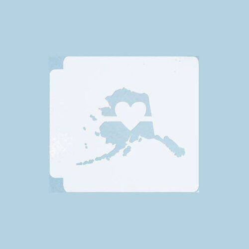 Alaska State Love 783-A322 Stencil
