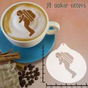 Cookies Stencils Coffee Stencils Latte Art Sugar Shaker Template