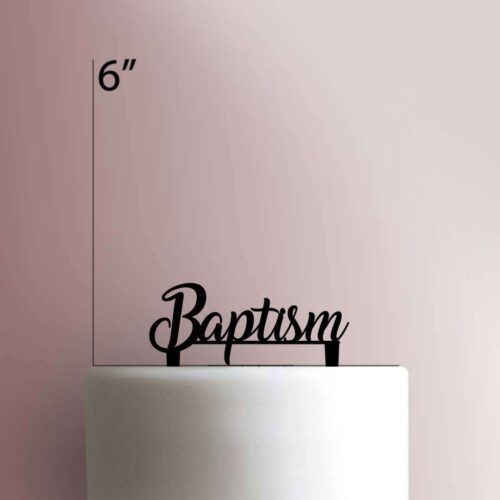 Baptism 225-411 Cake Topper