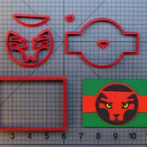 Black Panther - Wakanda Flag 266-A167 Cookie Cutter Set