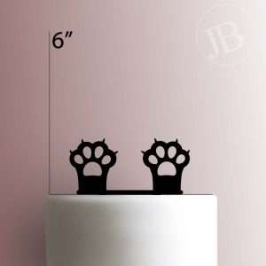 Cat Paws 225-373 Cake Topper