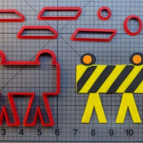 Construction Sign 266-A170 Cookie Cutter Set