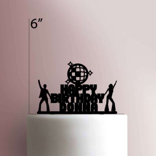 Custom Disco 225-376 Cake Topper