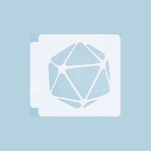 D20 Dice 783-A285 Stencil
