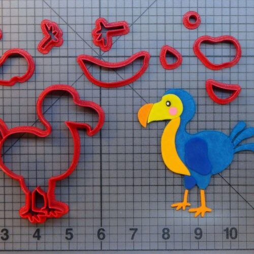 Dodo Bird 266-A199 Cookie Cutter Set