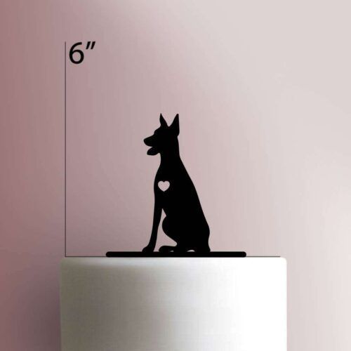 Dog Doberman 225-413 Cake Topper