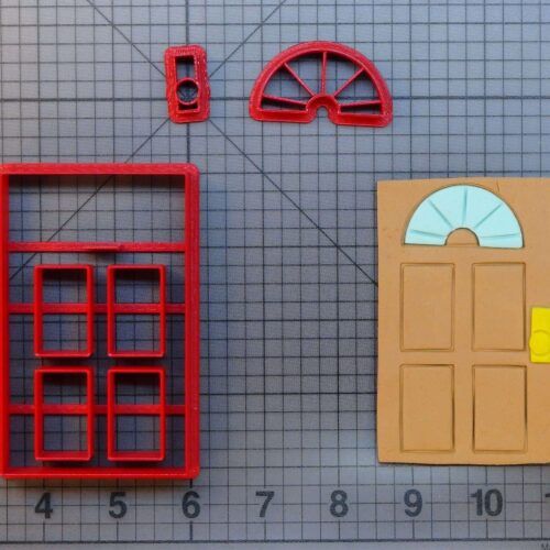 Door 266-A194 Cookie Cutter Set