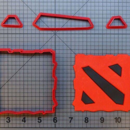 Dota 2 Logo 266-A181 Cookie Cutter Set