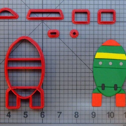 Fallout - Mini Nuke 266-A177 Cookie Cutter Set