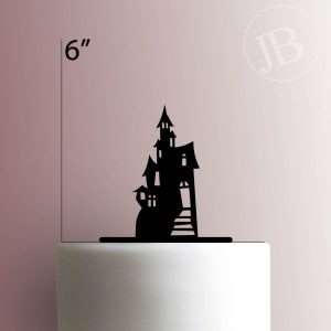 Haunted House 225-381 Cake Topper