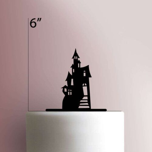 Haunted House 225-381 Cake Topper