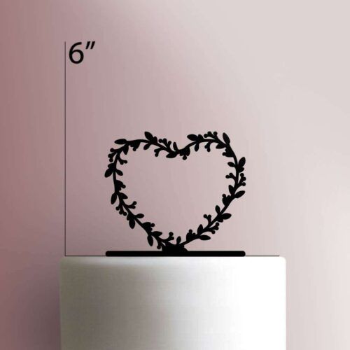 Heart Wreath 225-391 Cake Topper