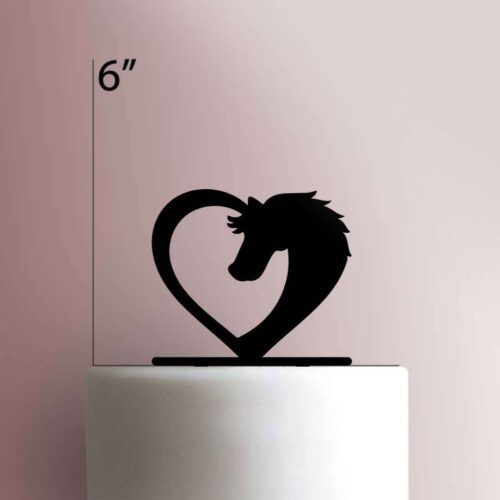 Horse Heart 225-420 Cake Topper