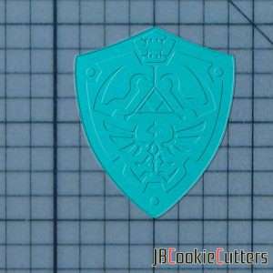 Hylian Shield 227-246 Cookie Cutter and Stamp