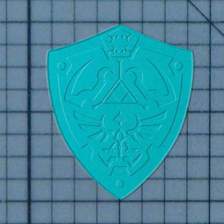 Hylian Shield 227-246 Cookie Cutter and Stamp