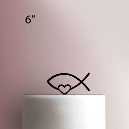 Jesus Fish 225-409 Cake Topper