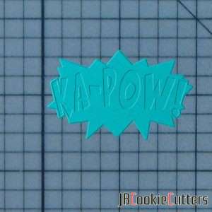 Ka Pow Sign 227-132 Cookie Cutter and Stamp