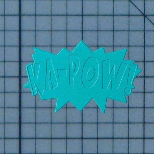 Ka Pow Sign 227-132 Cookie Cutter and Stamp