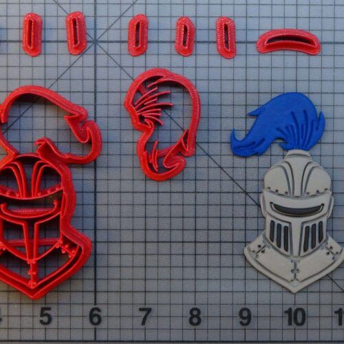 Knight's Helm 266-A172 Cookie Cutter Set