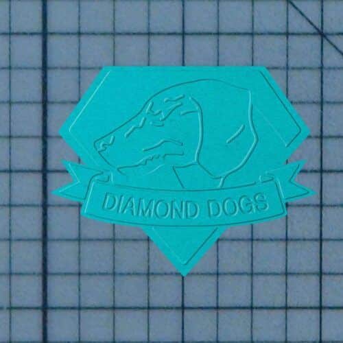 Metal Gear Solid - Diamond Dogs 227-248 Cookie Cutter and Stamp