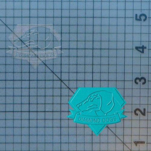 Metal Gear Solid - Diamond Dogs 227-248 Cookie Cutter and Stamp (Embossed)