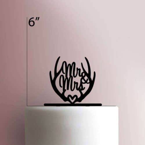 Mr and Mrs 225-397 Cake Topper
