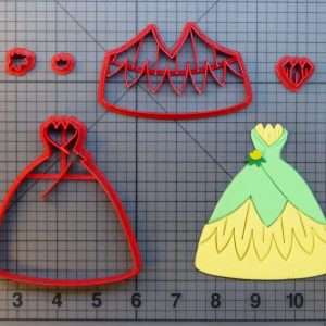 Princess and the Frog - Tiana's Dress 266-A165 Cookie Cutter Set