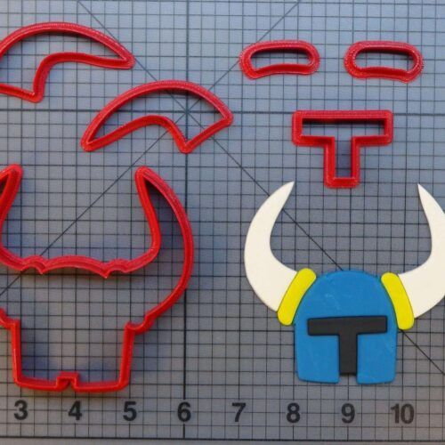 Shovel Knight - Helmet 266-A186 Cookie Cutter Set