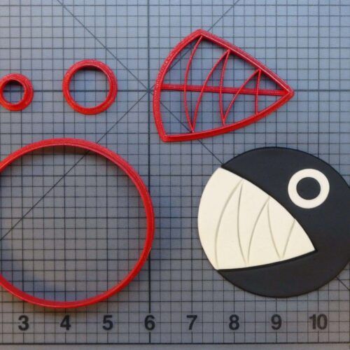 Super Mario - Chomp Chomp 266-A188 Cookie Cutter Set