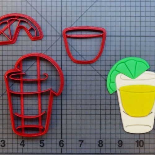 Tequila Shot 266-A191 Cookie Cutter Set