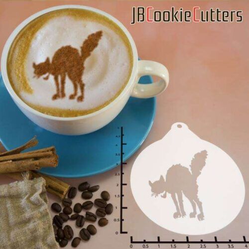 Halloween - Cat 263-026 Latte Art Stencil