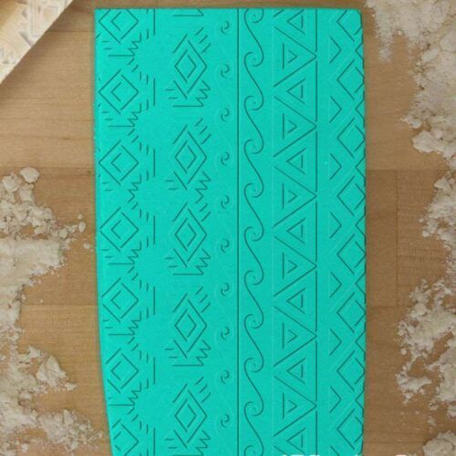 African Art Pattern 765-260 Rolling Pin