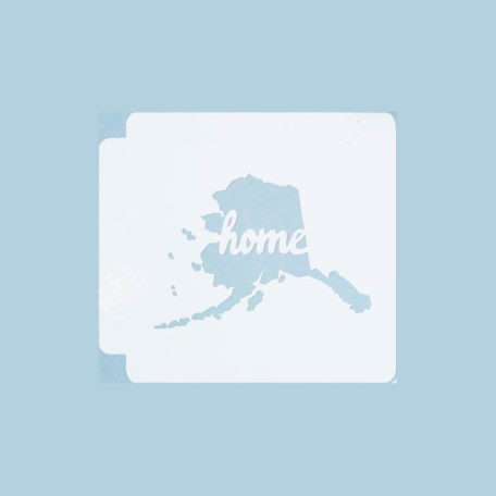 Alaska Home State 783-A384 Stencil