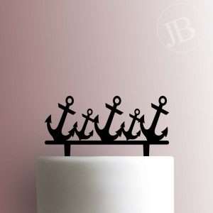 Anchors 225-496 Cake Topper