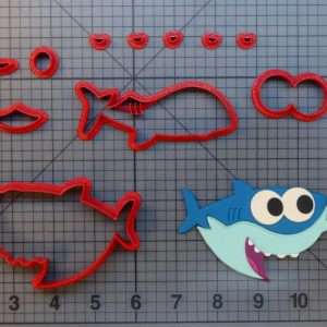 Baby Shark 266-A338 Cookie Cutter Set (4 inch)