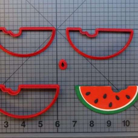 Bitten Watermelon 266-A316 Cookie Cutter Set