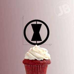 Black Widow 228-003 Cupcake Topper Set