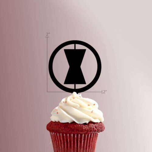 Black Widow 228-003 Cupcake Topper Set