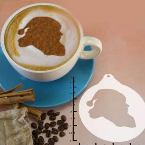 Christmas - Santa 263-014 Latte Art Stencil