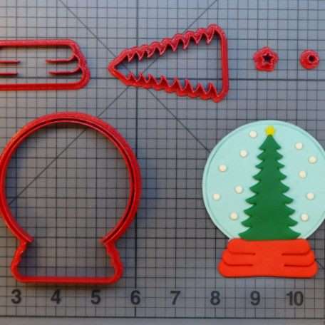 Christmas Snow Globe 266-A257 Cookie Cutter Set