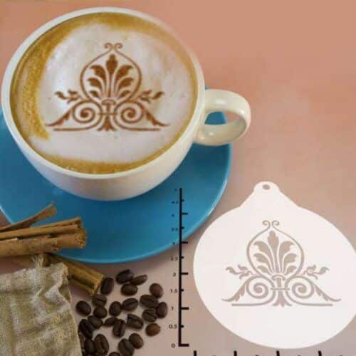Damask 263-002 Latte Art Stencil