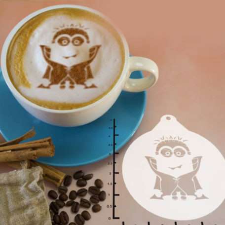 Despicable Me - Vampire Minion 263-039 Latte Art Stencil