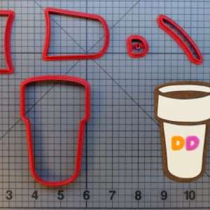 Dunkin Donuts Logo 266-A245 Cookie Cutter Set