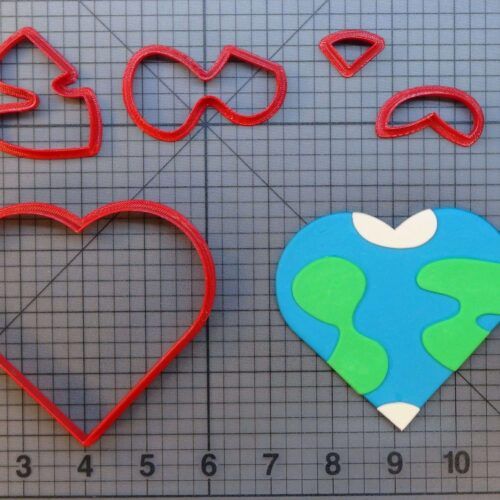 Earth Heart 266-A218 Cookie Cutter Set