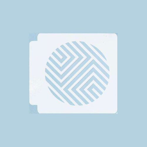 Geometric Circle 783-A439 Stencil