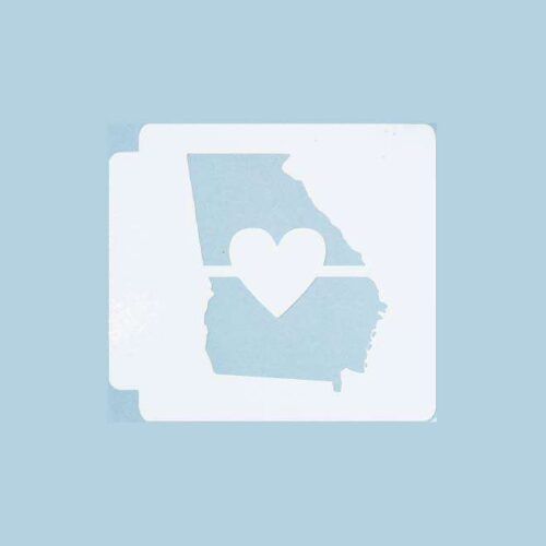 Georgia State Love 783-A377 Stencil