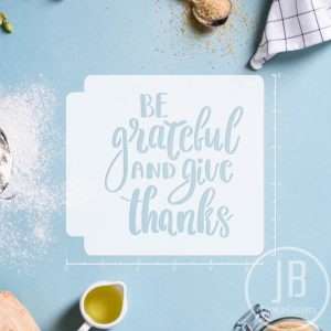 Give Thanks 783-A267 Stencil