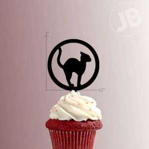 Halloween - Cat 228-022 Cupcake Topper Set