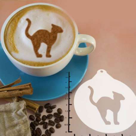 Halloween - Cat 263-024 Latte Art Stencil