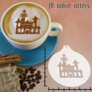 Halloween - Haunted House 263-037 Latte Art Stencil